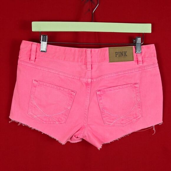 NEW Deadstock PINK Victoria's Secret Shorts Barbie Pink Womens Size 4 - Picture 3 of 6